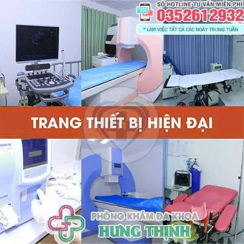 Trang thiết bị hiện đại